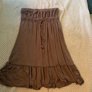 Brown flowy dress/cover up